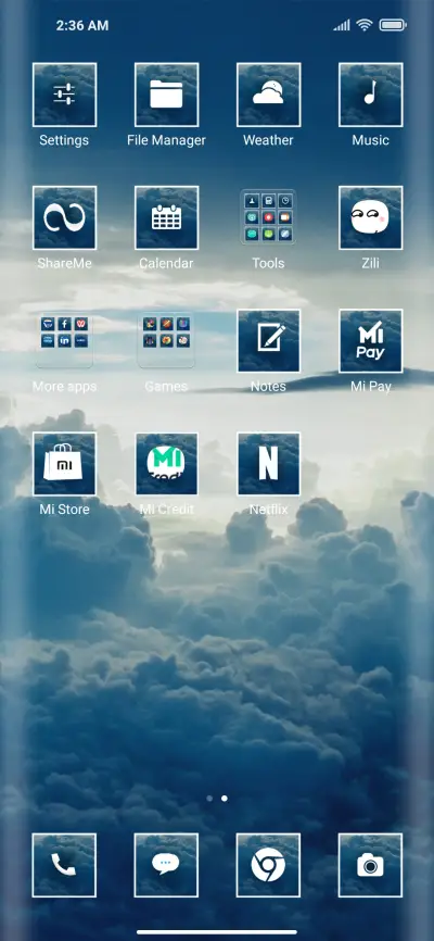 Clouds tri - Screenshot 3