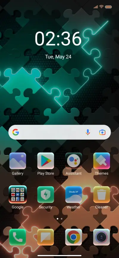 Color puzzle - Screenshot 3