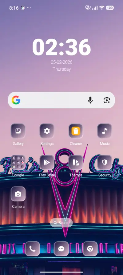 Neon Cafe - Screenshot 2