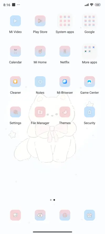 Floating kitten - Screenshot 3