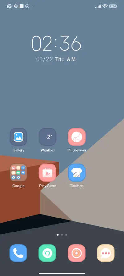 Rice Blue Layers - Screenshot 2