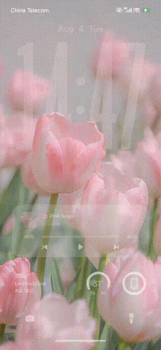 Pink THEME for Xiaomi MIUI HyperOS