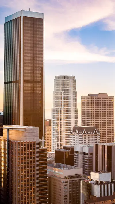 Buildings in downtown Los Angeles
