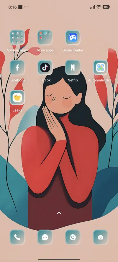 Calm Woman - Screenshot 3