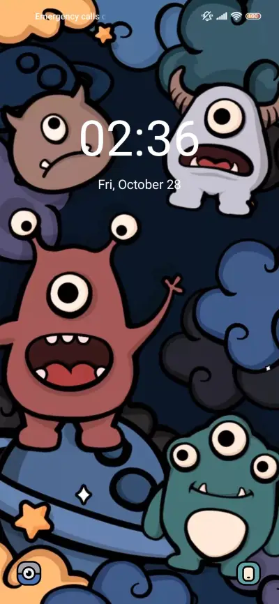 Retro cute monster - Screenshot 2