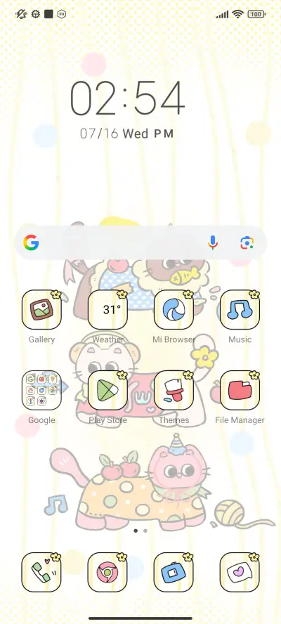 Apple Flop Kitty - Screenshot 2