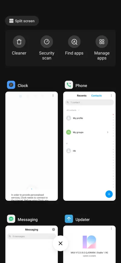 Simple starry sky - Screenshot 4