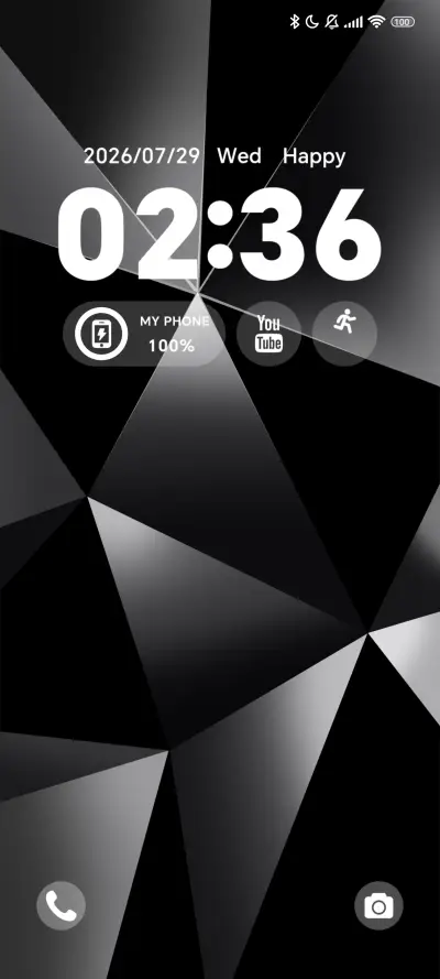 Gray Prism Nook THEME for Xiaomi MIUI HyperOS