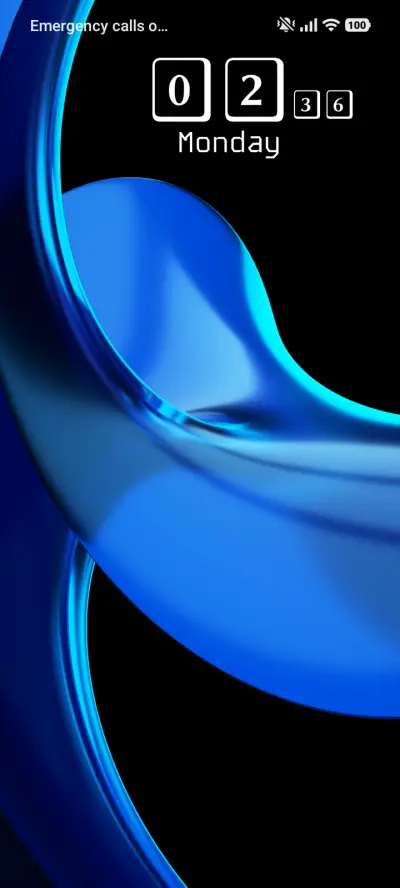 Blue Flow THEME for Xiaomi MIUI HyperOS