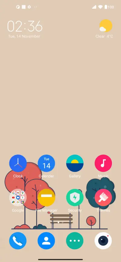 Flat Circular - Screenshot 2