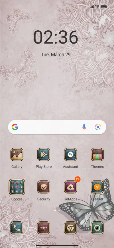 Retro flower - Screenshot 2