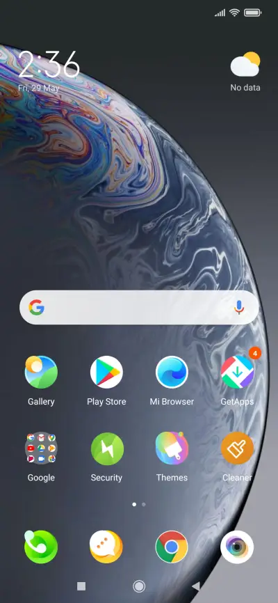 oxygenOSV10 - Screenshot 2