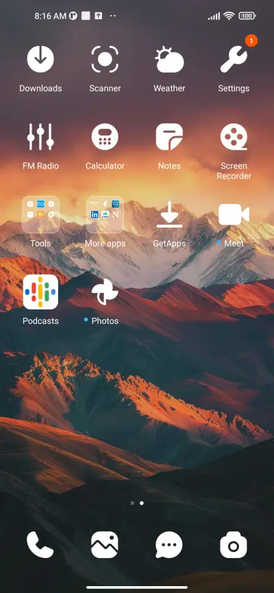 Mountain range - Screenshot 3