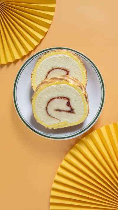 Here comes the tiger skin cake