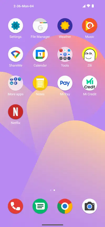 Android 12 Beta 1 - Screenshot 3