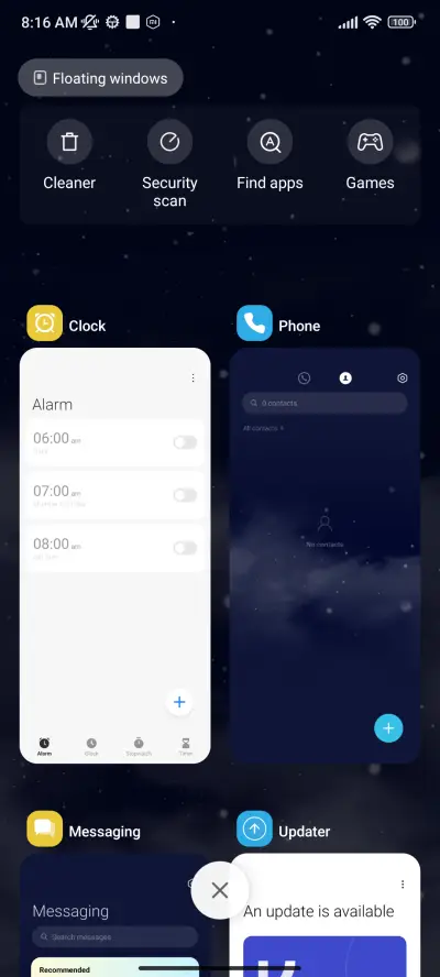 Cloud Clock - Screenshot 4