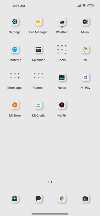 New Mimetic Simple - Screenshot 3