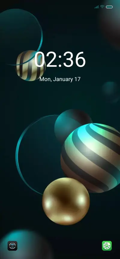 3D sphere THEME for Xiaomi MIUI HyperOS