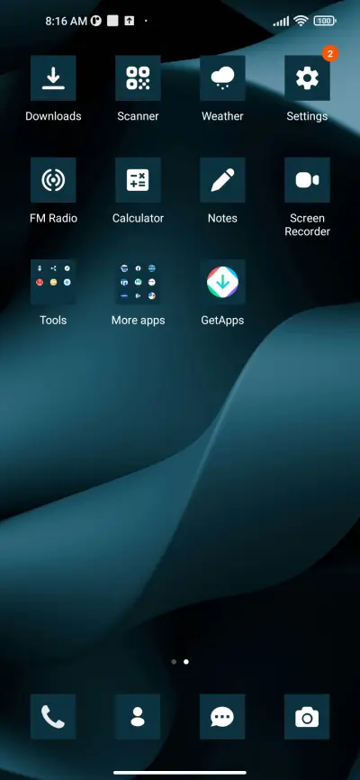 Blue Curves - Screenshot 3