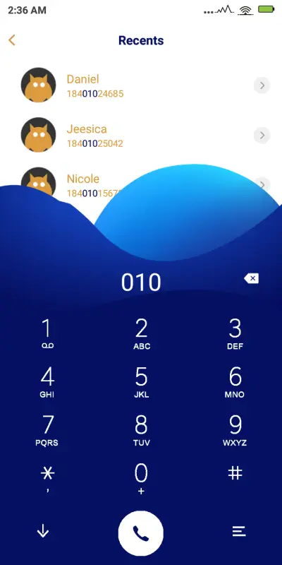 MBlue Splash - Screenshot 6