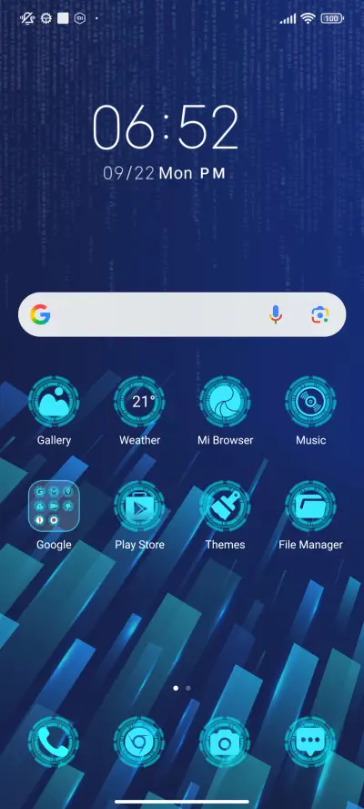 Tech Color Blocks - Screenshot 2