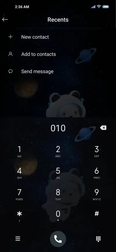 3D space bear - Screenshot 7