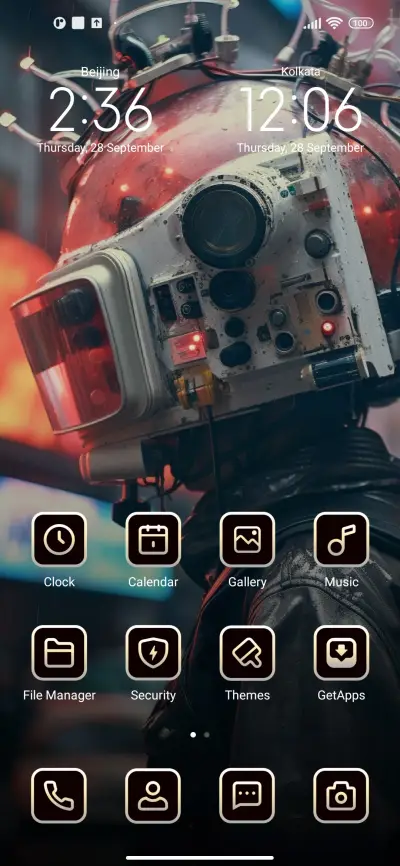 cyberpunk helmet - Screenshot 2