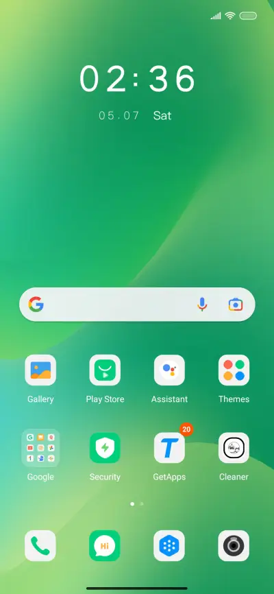 Gradient - Screenshot 2