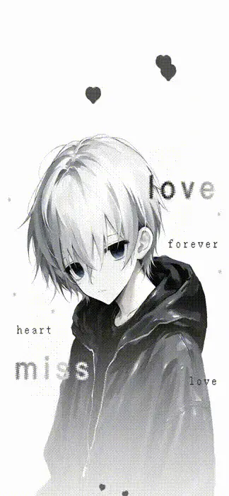 Dark Love You THEME for Xiaomi MIUI HyperOS
