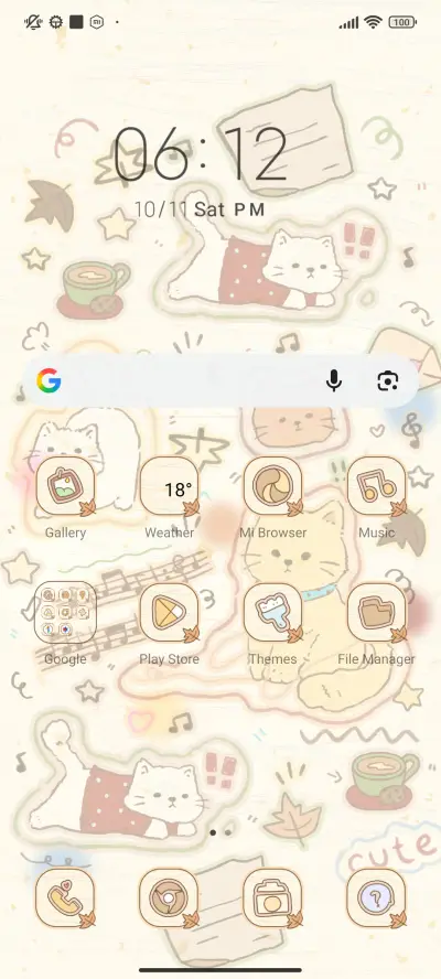 Autumn Doodle Meow - Screenshot 3