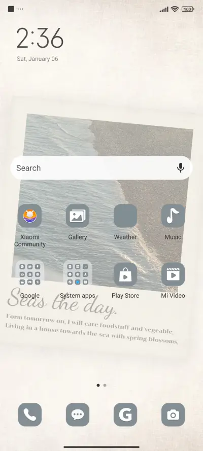 Sea and sand shore - Screenshot 2