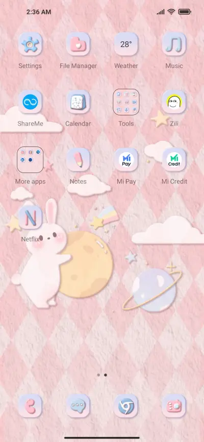 cute rabbit month - Screenshot 3