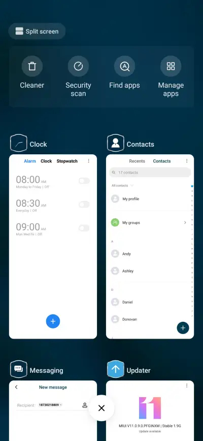 Abstract Art Blue - 3MDP - Screenshot 4