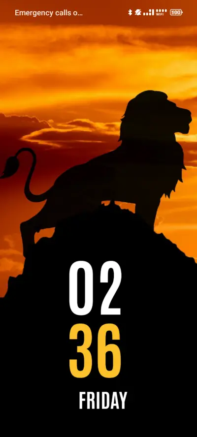 African Lion THEME for Xiaomi MIUI HyperOS