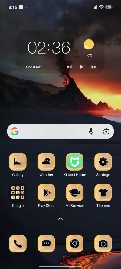 volcano sea - Screenshot 2