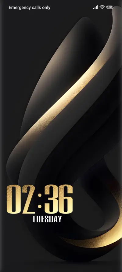 dark abstract THEME for Xiaomi MIUI HyperOS