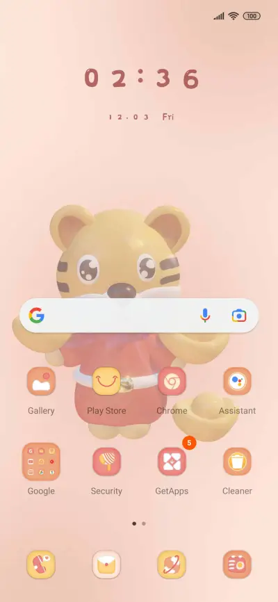 Tiger good luck - Screenshot 2