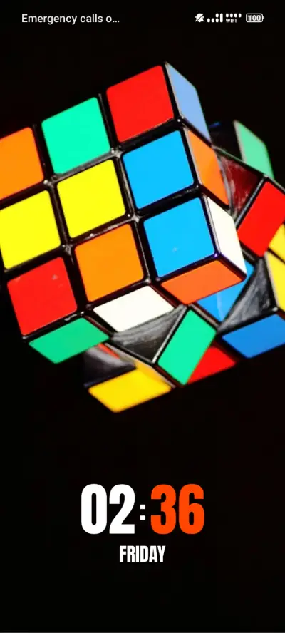 colorful cube - Screenshot 1
