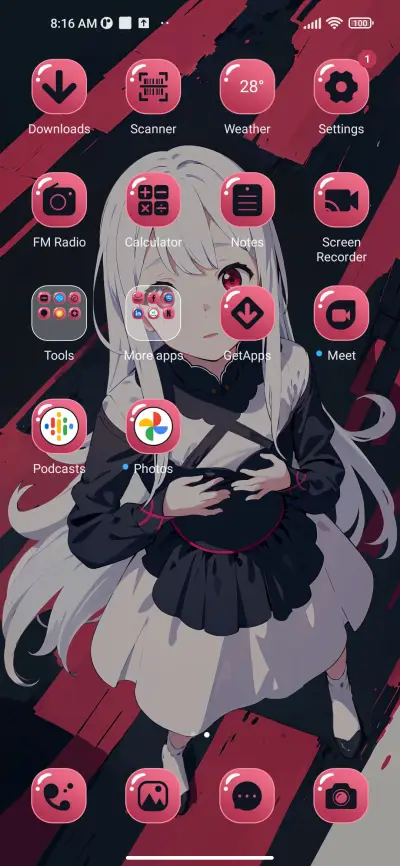 Girl photo gesture - Screenshot 4