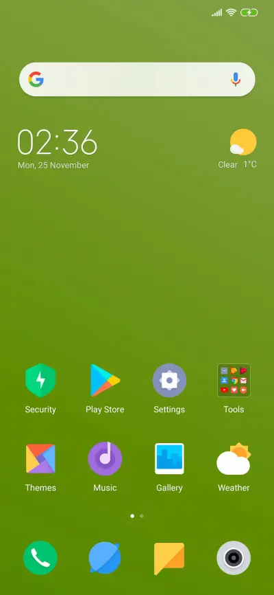 Light Green - Screenshot 2