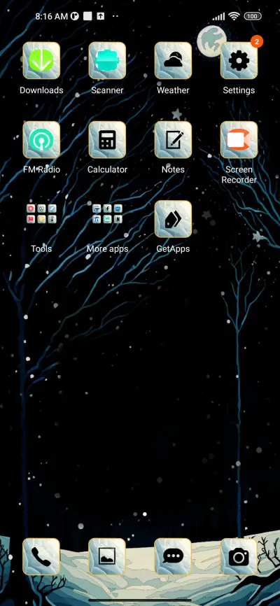 dark winter - Screenshot 3