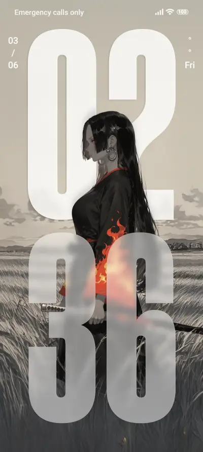 Flame Swordswoman - Screenshot 1