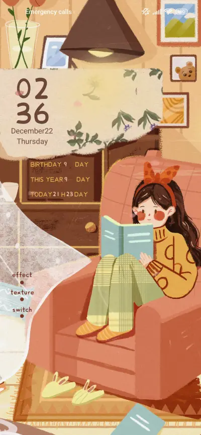 Reading girl - Screenshot 2