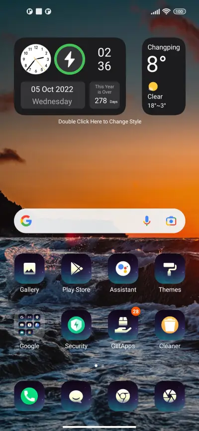 Ocean_sunset - Screenshot 2