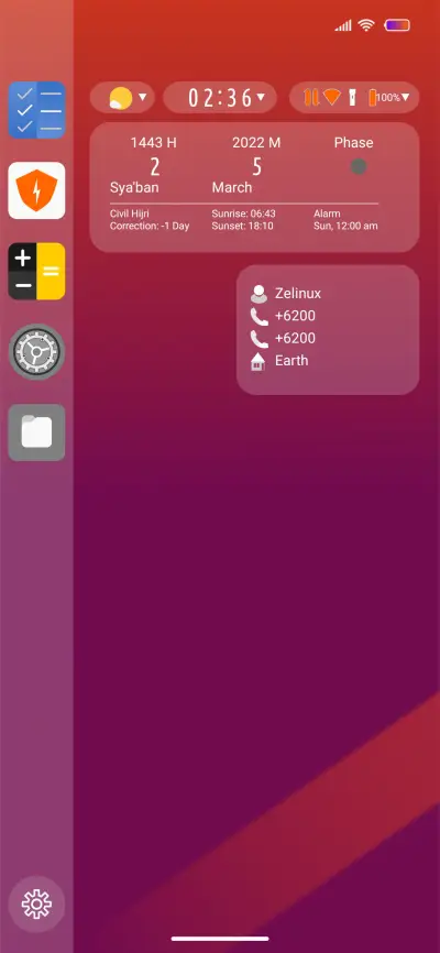 Daeng Linux - Screenshot 1