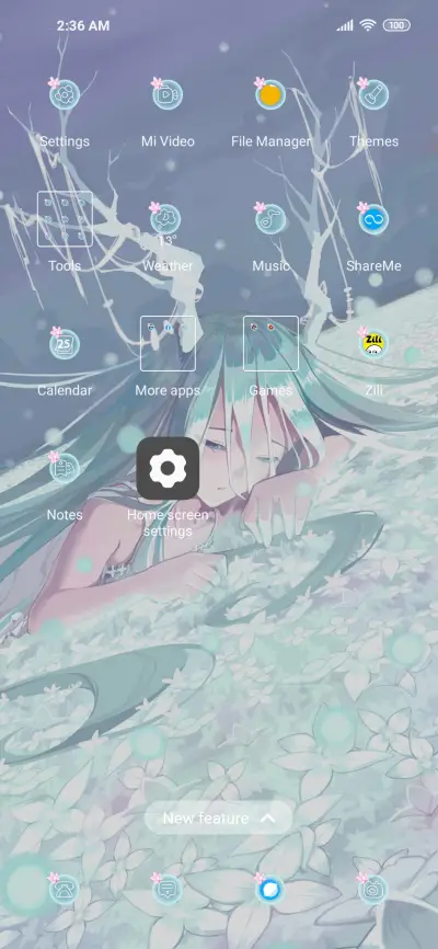 PianoGreenFlowers - Screenshot 3