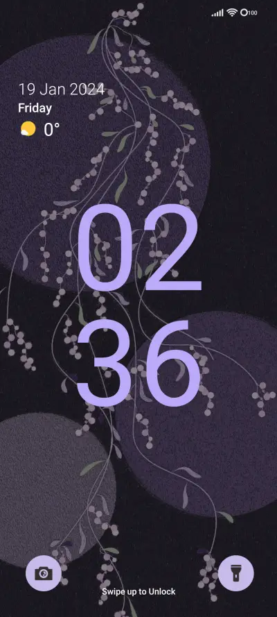 Pix Purple THEME for Xiaomi MIUI HyperOS