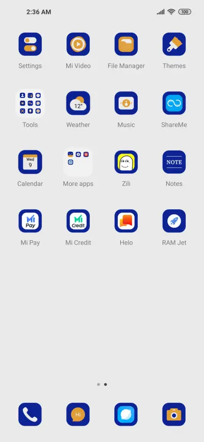 Klein blue current - Screenshot 4