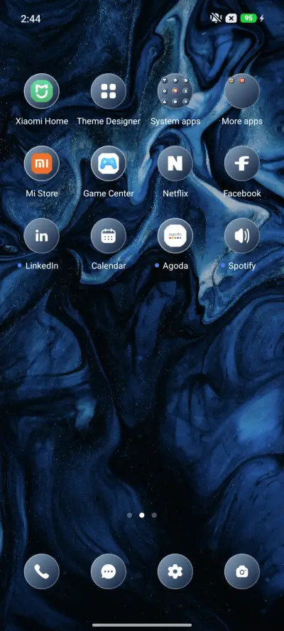 Blue Liquid - Screenshot 3