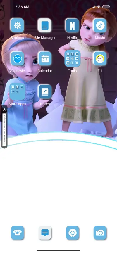 Frozen AGUi - Screenshot 3